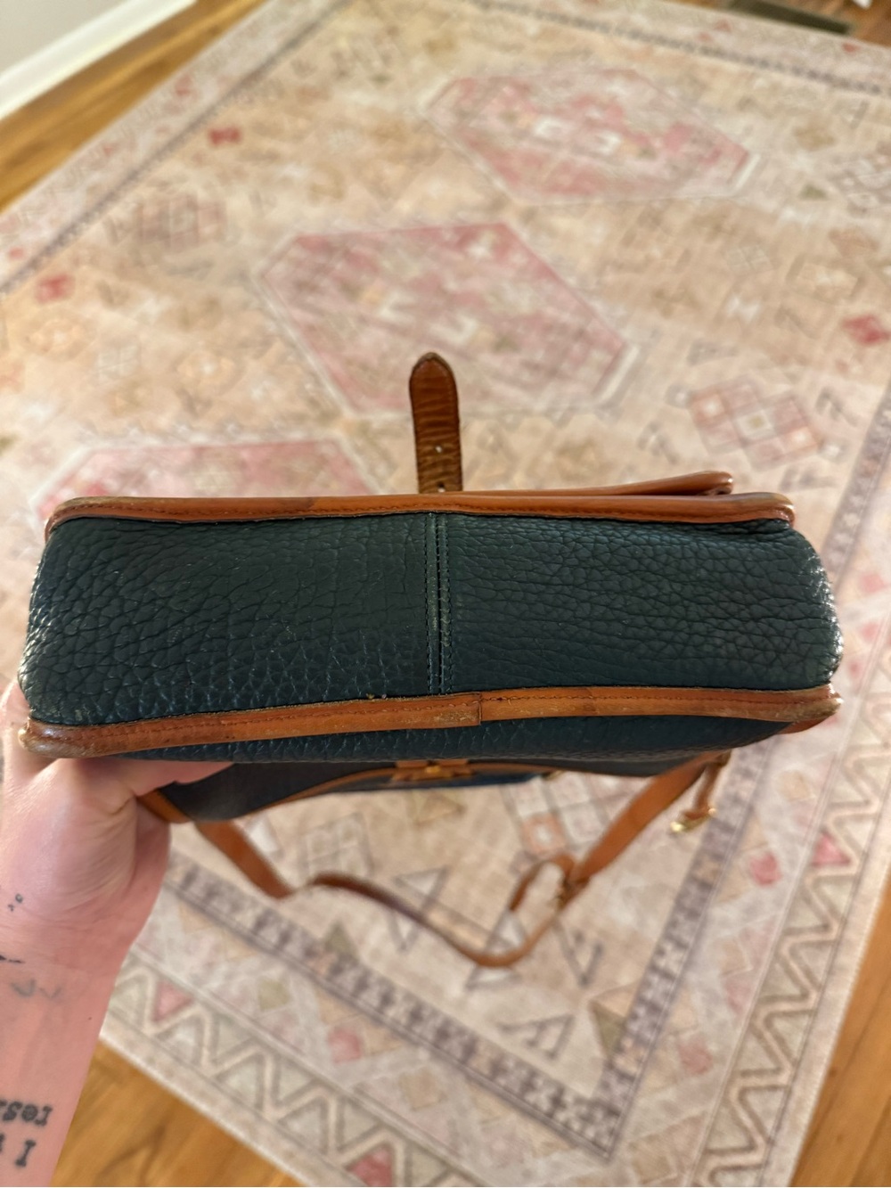 Vintage Dooney & Bourke green bag - Picture 10 of 12